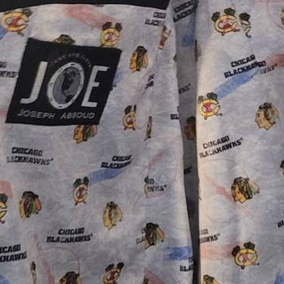 Joseph Abboud Chicago Blackhawks Men's 100% Wool Blazer 46R/42R - Picture 3 of 9